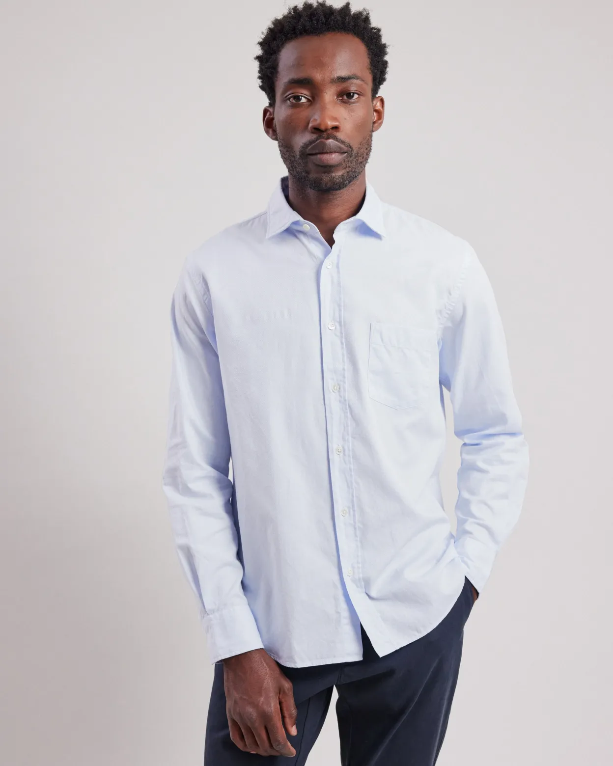 paul_shirt_0-35.webp Shop Hartford Paul Shirt Sky Blue