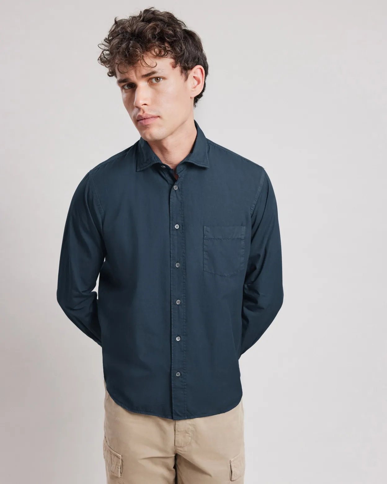 paul_shirt_0-36.webp Sale Hartford Paul Shirt Midnight Blue