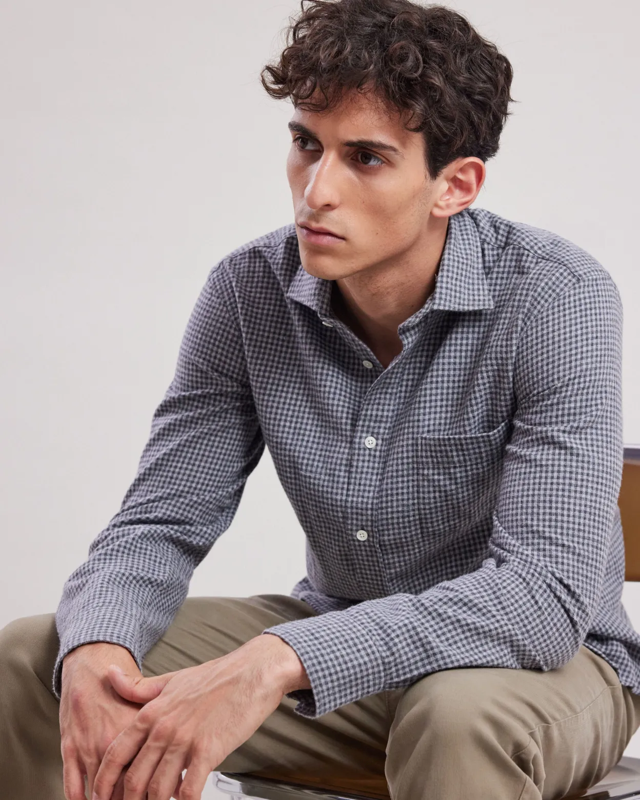 paul_shirt_0-38.webp Best Sale Hartford Paul Shirt Gray