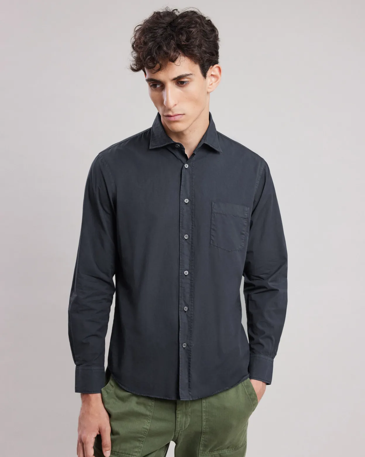 paul_shirt_0-5.webp Shop Hartford Paul Shirt Carbon