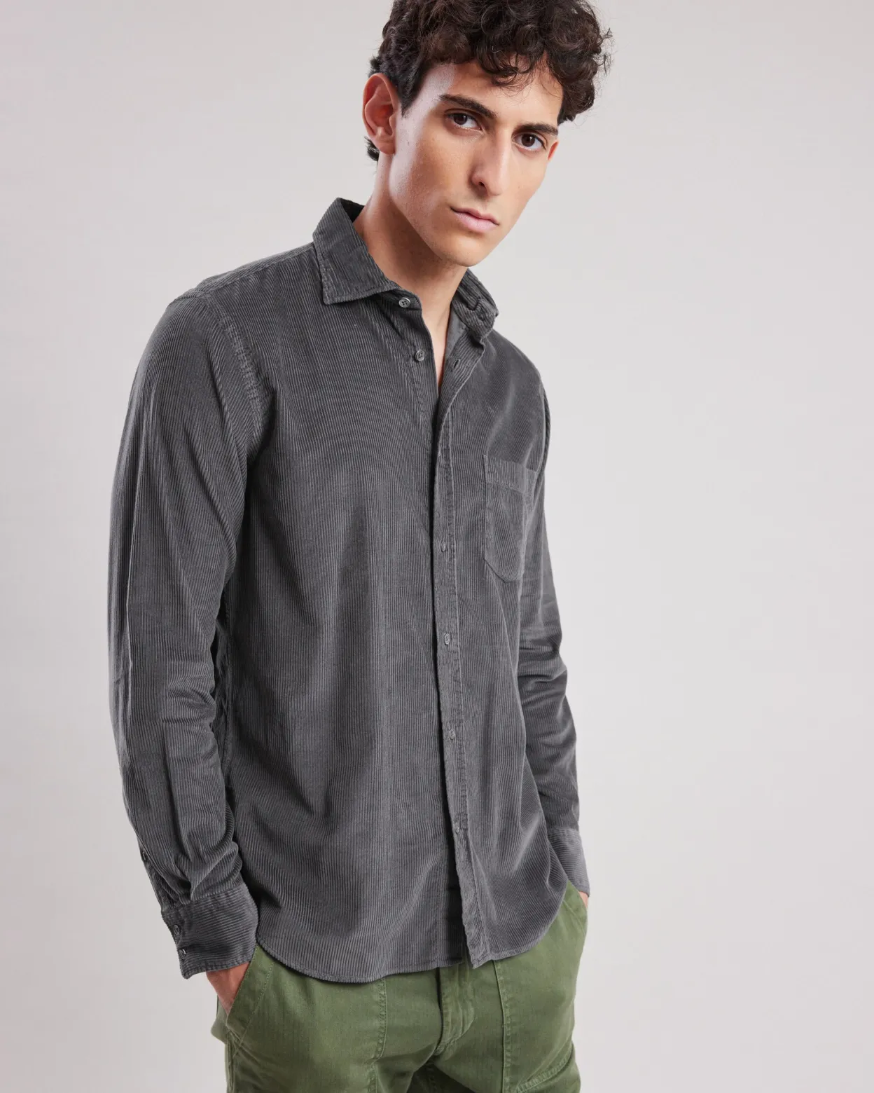 paul_shirt_1-18.webp Shop Hartford Paul Shirt Carbon