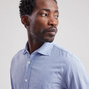 Outlet Hartford Paul Shirt Blue