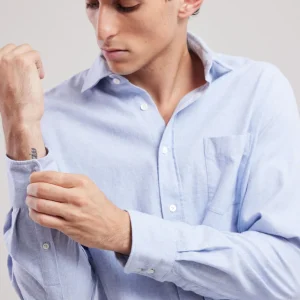 Clearance Hartford Paul Shirt Sky Blue