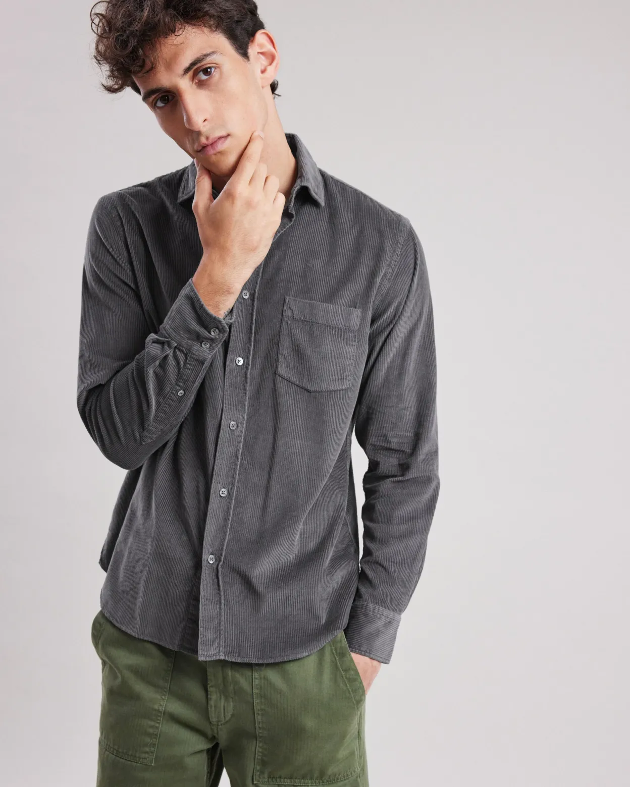 paul_shirt_2-18.webp Shop Hartford Paul Shirt Carbon