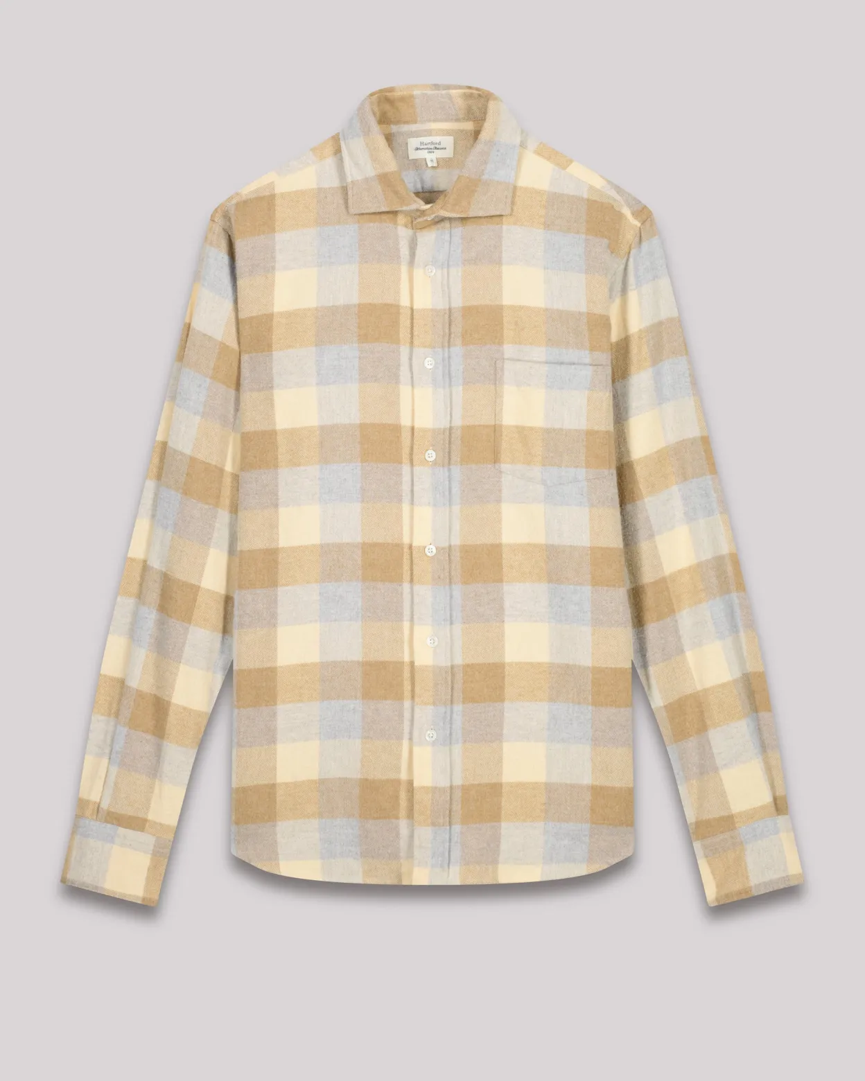 paul_shirt_2-23.webp Fashion Hartford Paul Shirt Yellow & Gray