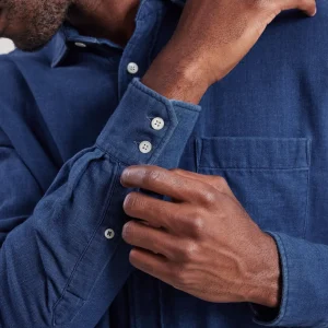 Best Hartford Paul Shirt Indigo