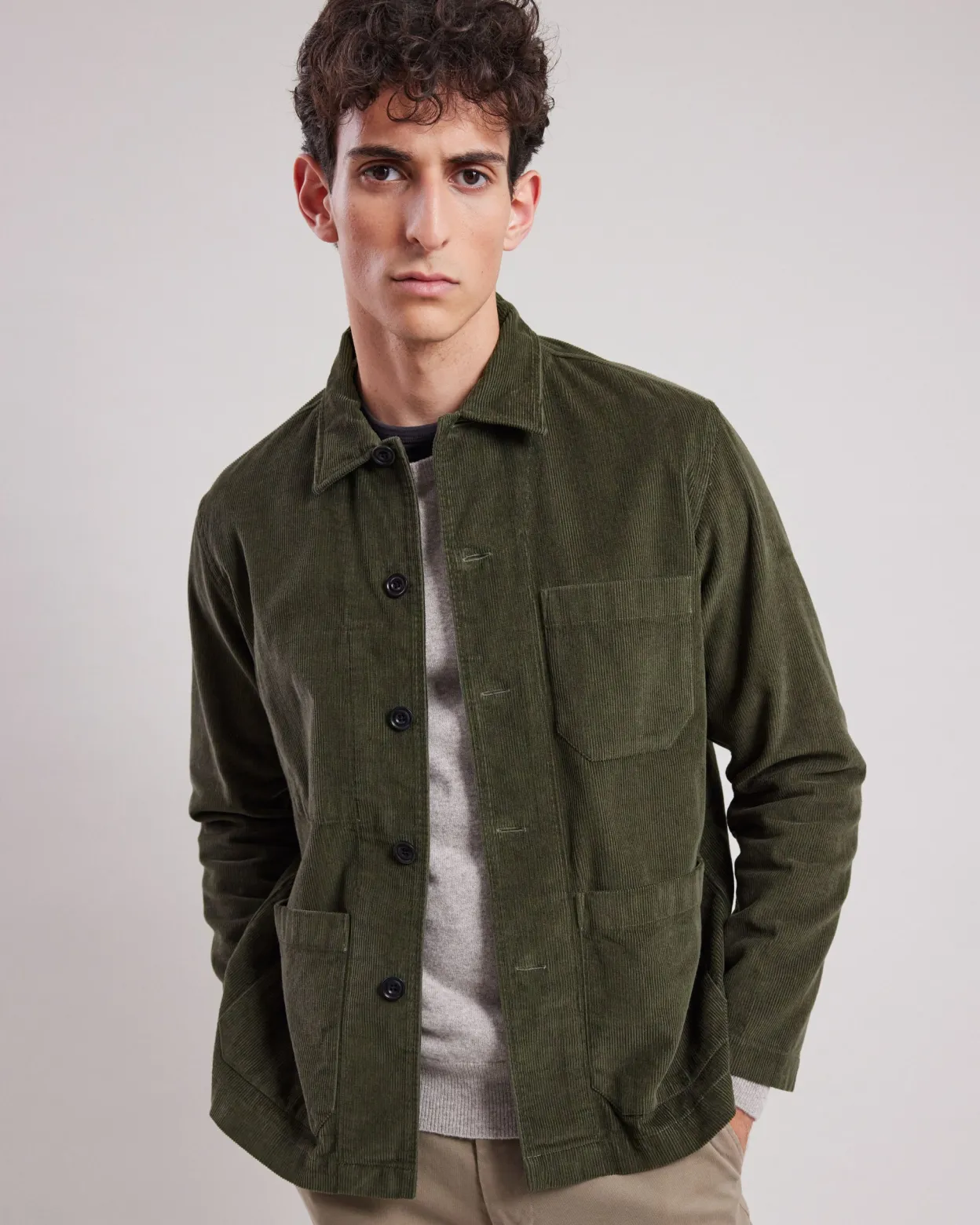 perry_jacket_0-3.webp Clearance Hartford Perry Jacket Olive Green