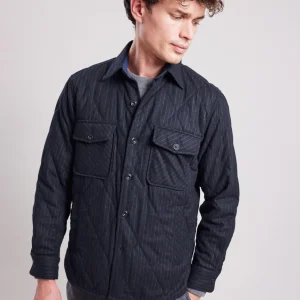 Clearance Hartford Peter Shirt Navy Blue