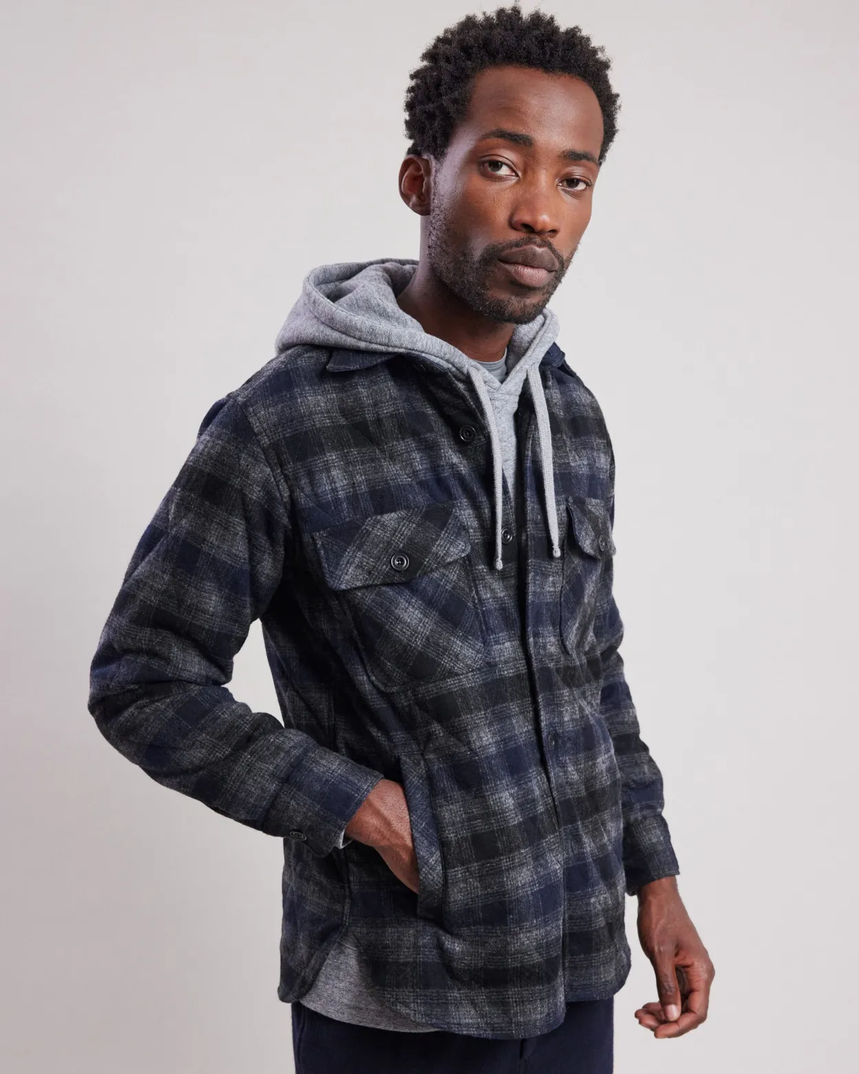 peter_shirt_1.webp Fashion Hartford Peter Shirt Navy Blue