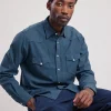 Discount Hartford Phoenix Shirt Cobalt Blue