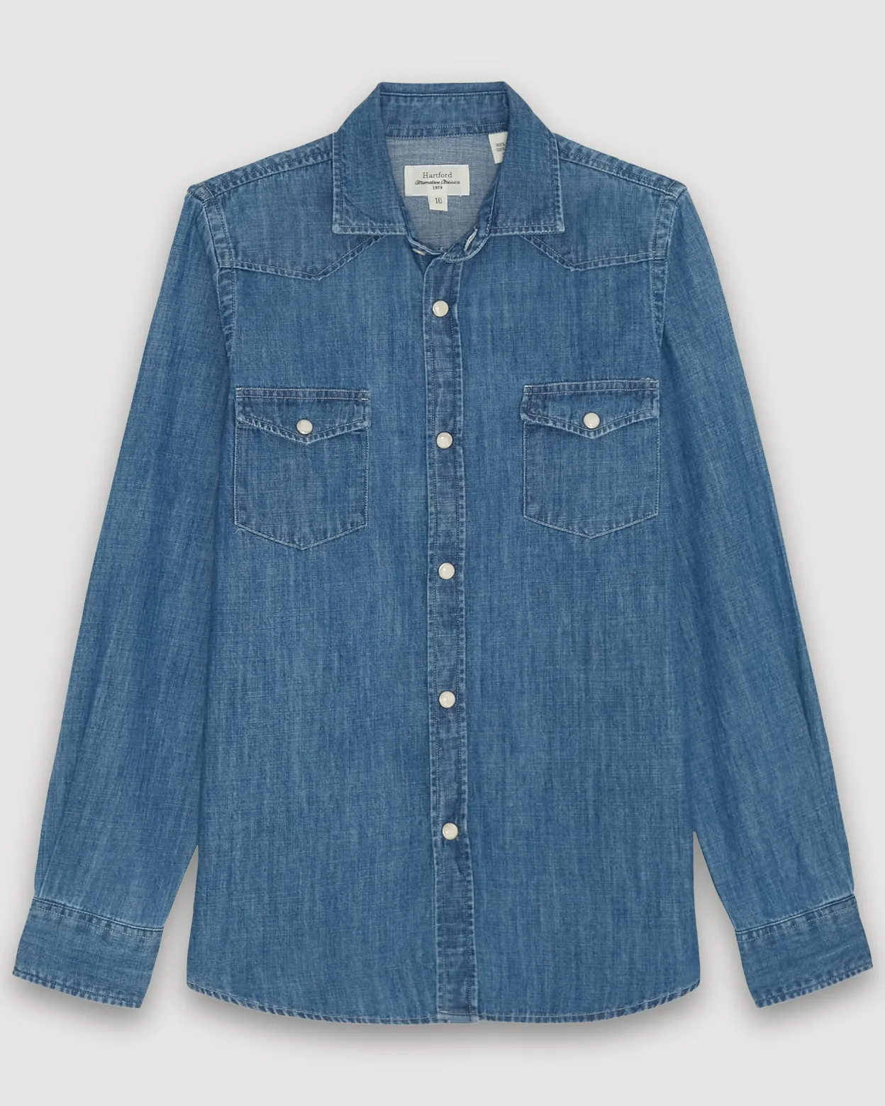 phoenix_shirt_0-3.webp Sale Hartford Phoenix Shirt Indigo