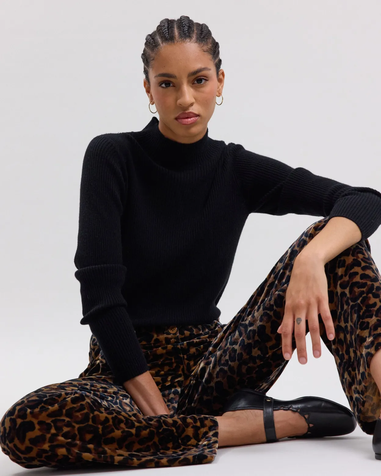 pilgrim_pants_1.webp Best Sale Hartford Pilgrim Pants Leopard