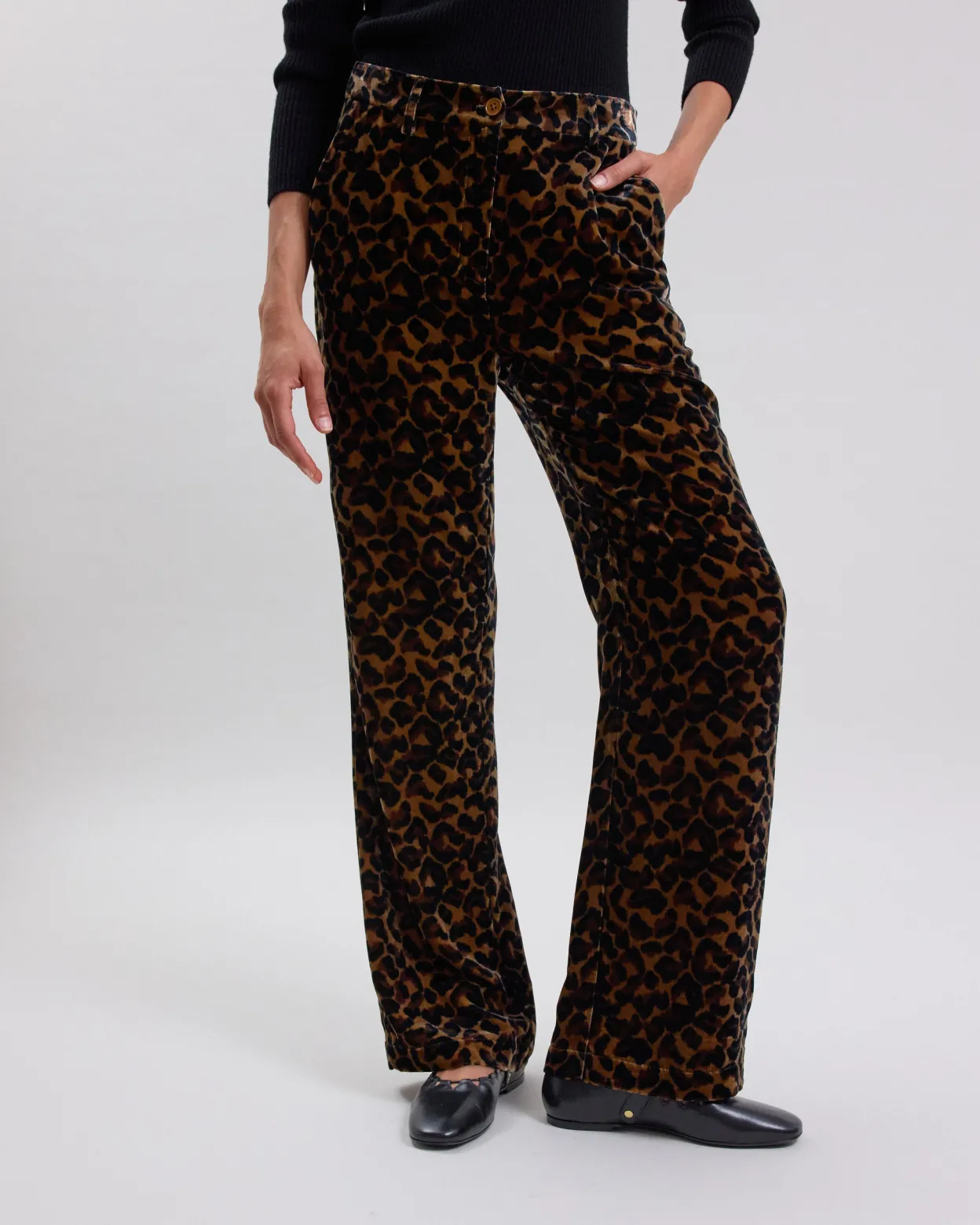 pilgrim_pants_3.webp Best Sale Hartford Pilgrim Pants Leopard
