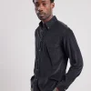 Outlet Hartford Pitt Shirt Midnight Blue