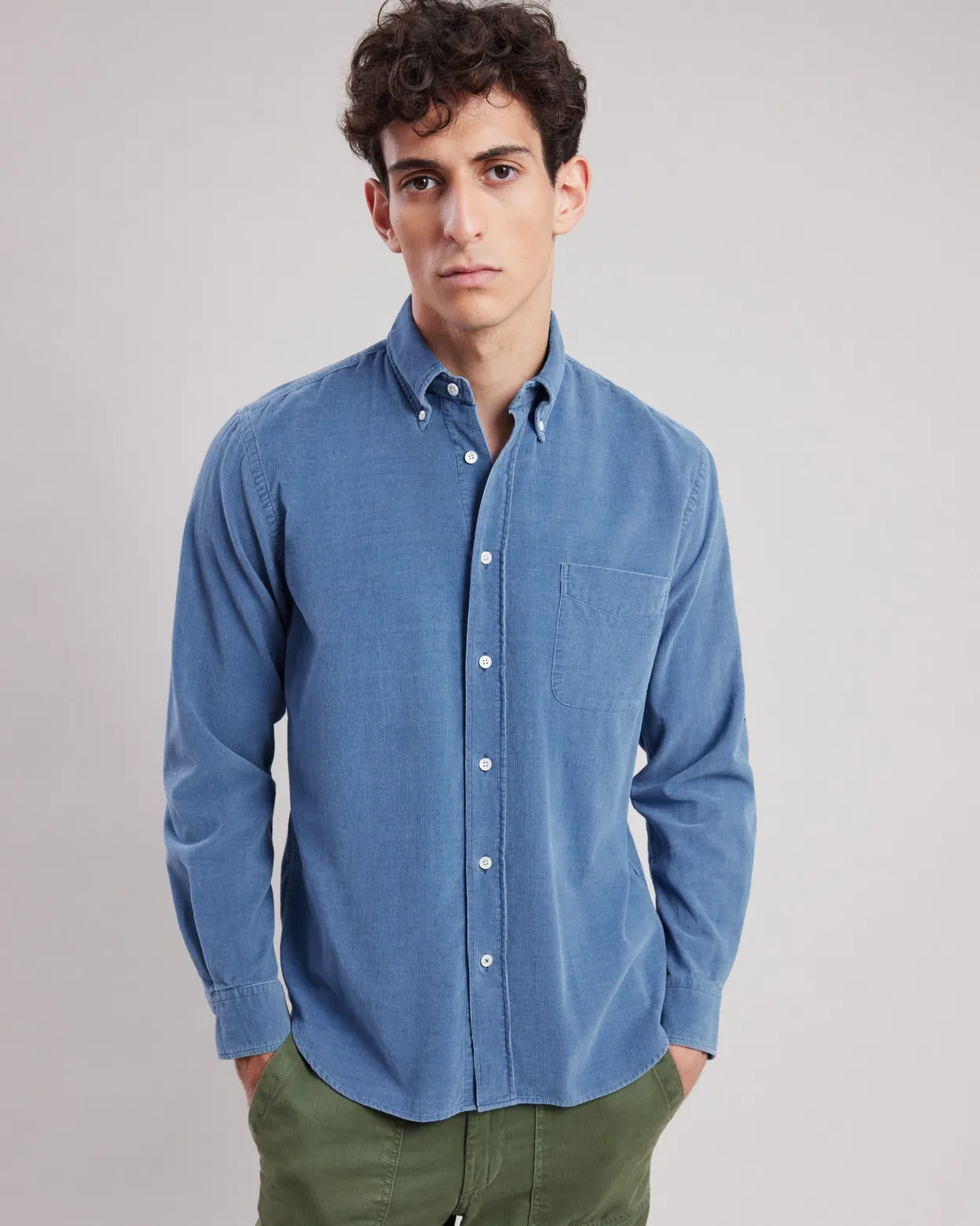 pitt_shirt_0-4.webp Store Hartford Pitt Shirt Light Indigo
