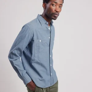 Sale Hartford Pocket Shirt Indigo