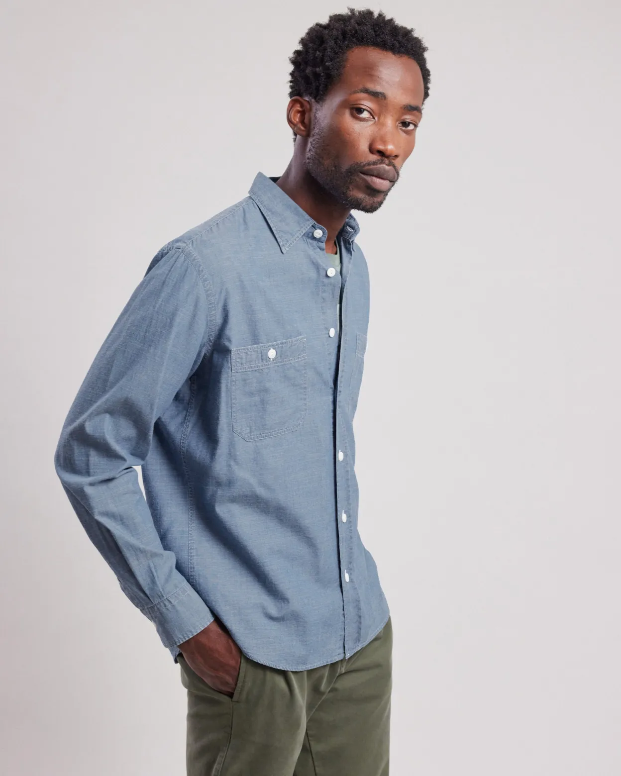 pocket_shirt_1.webp Sale Hartford Pocket Shirt Indigo