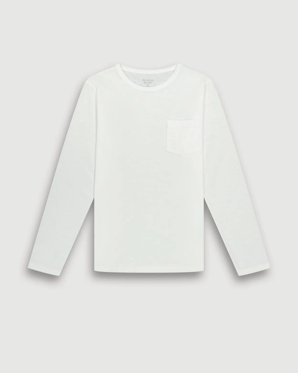 pocket_tshirt_0-4.webp Cheap Hartford Pocket T-shirt White