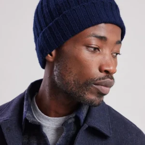 Best Sale Hartford Rib Beanie Navy Blue