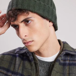 Online Hartford Rib Beanie Forest Green