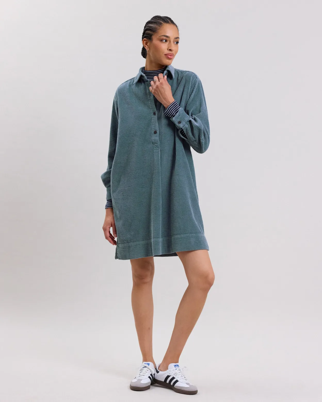 rodwell_dress_0.webp Shop Hartford Rodwell Dress Blue