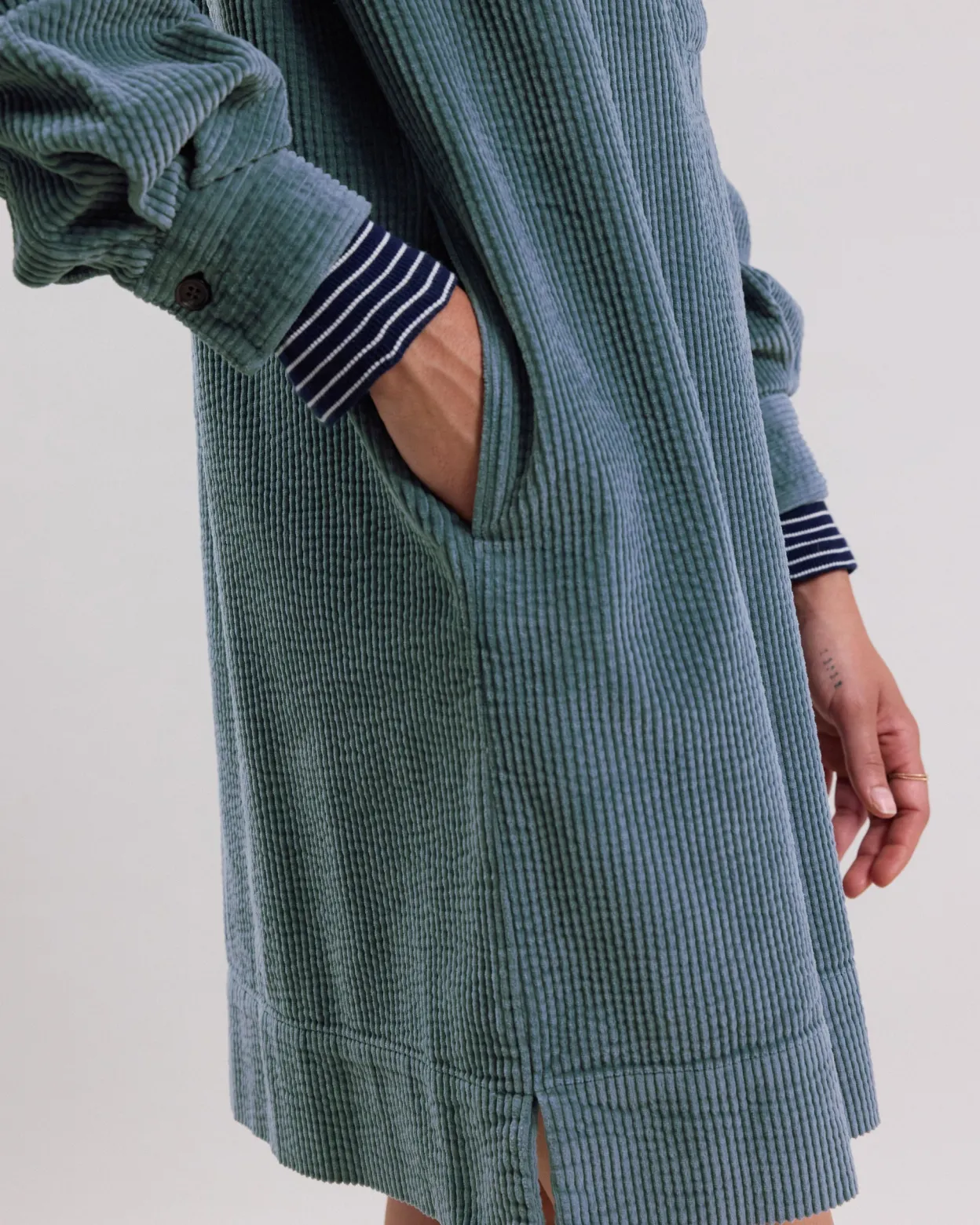 rodwell_dress_4.webp Shop Hartford Rodwell Dress Blue