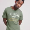 Sale Hartford Run T-shirt Military Green