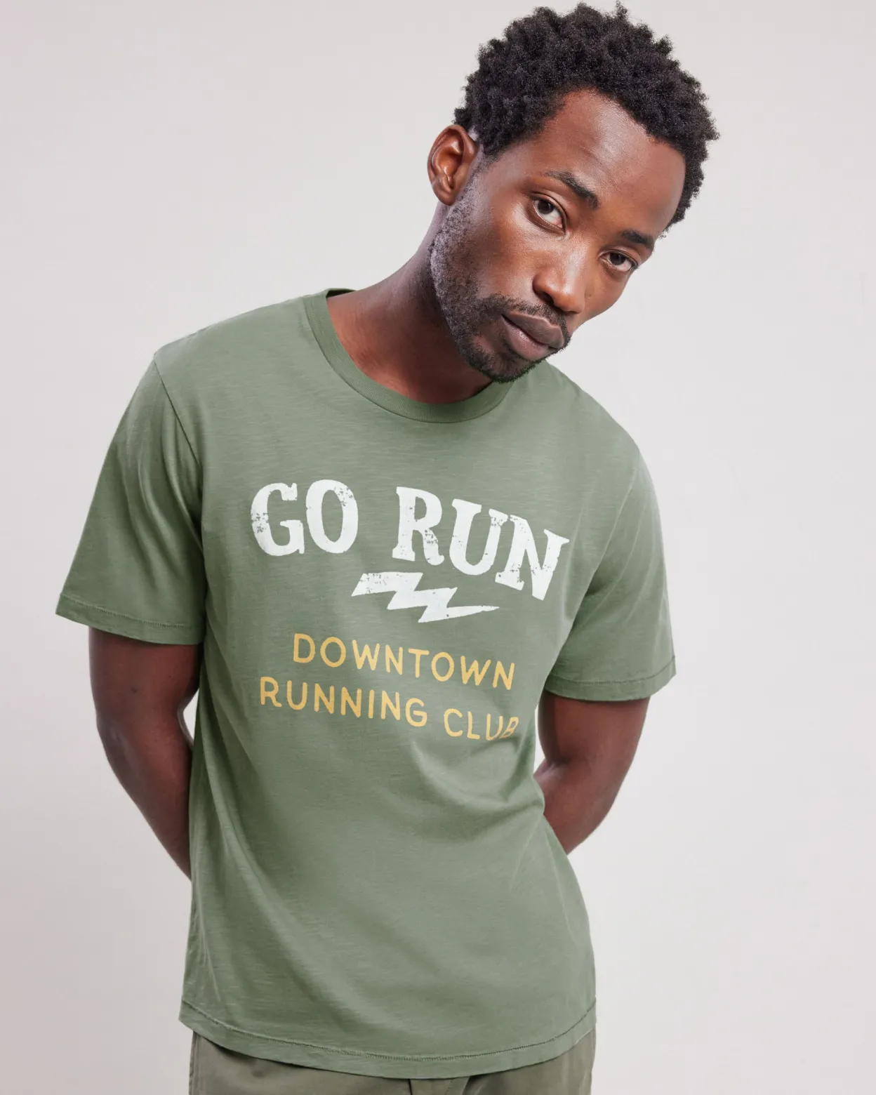 run_tshirt_0.webp Sale Hartford Run T-shirt Military Green