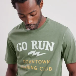 Sale Hartford Run T-shirt Military Green