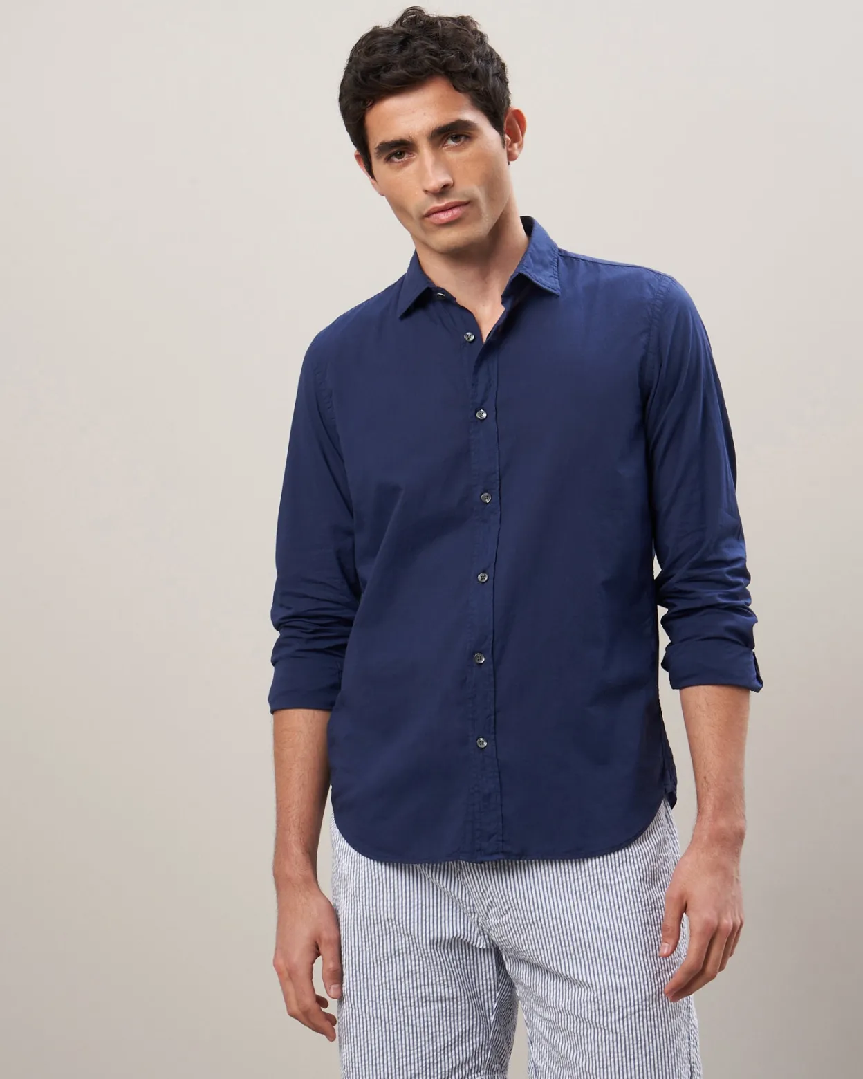 sammy_shirt_0-4.webp Fashion Hartford Sammy Shirt Navy