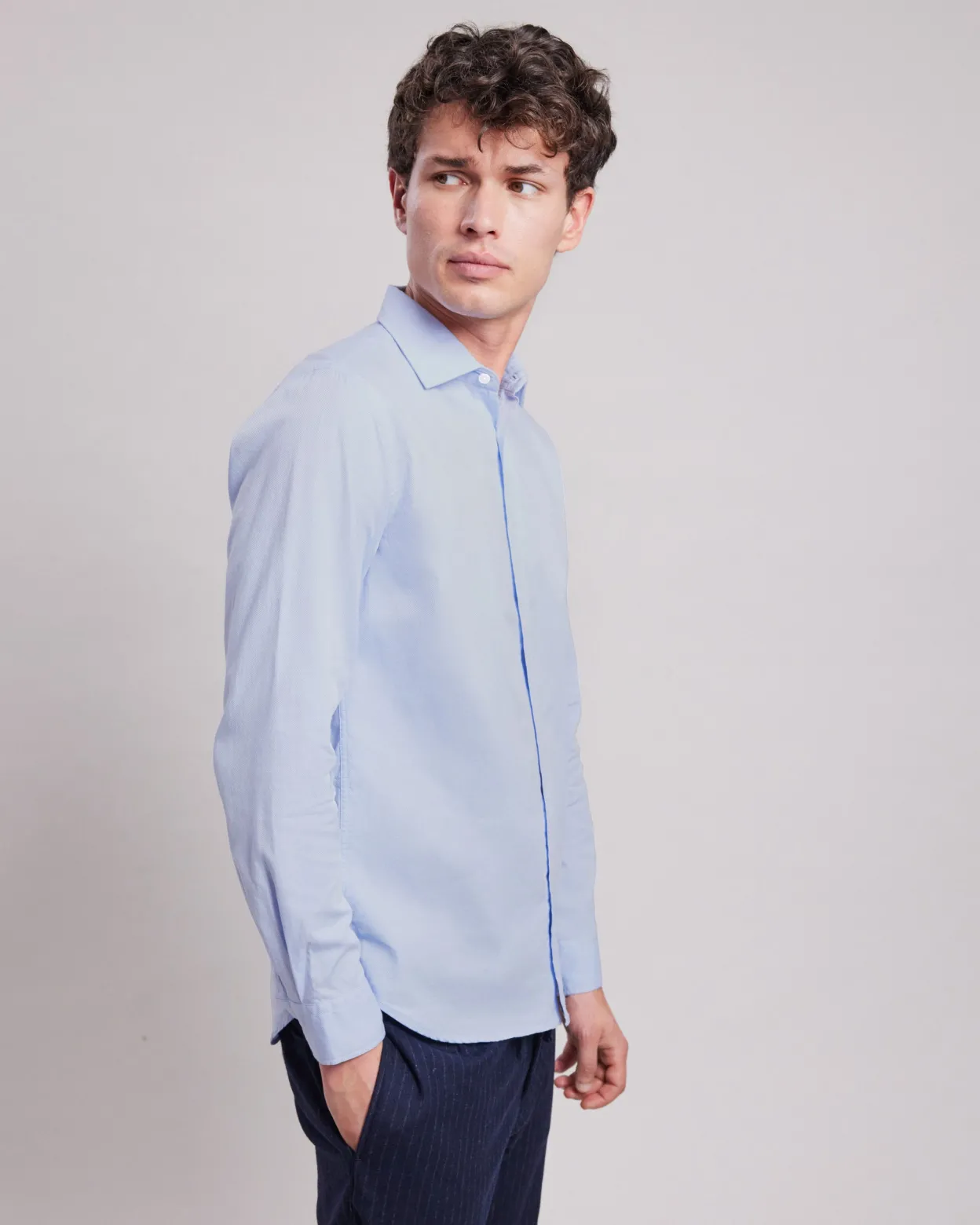 sammy_shirt_0.webp Flash Sale Hartford Sammy Shirt Blue