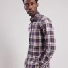 New Hartford Storm Shirt Red & Beige