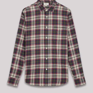 New Hartford Storm Shirt Red & Beige