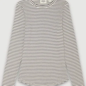 Fashion Hartford Talaro T-shirt Off-White & Navy