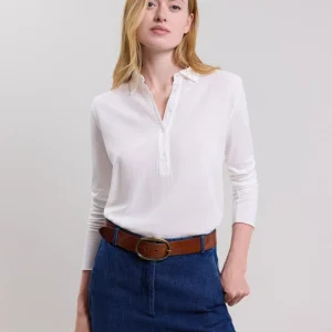 Sale Hartford Talbin Polo Off-White