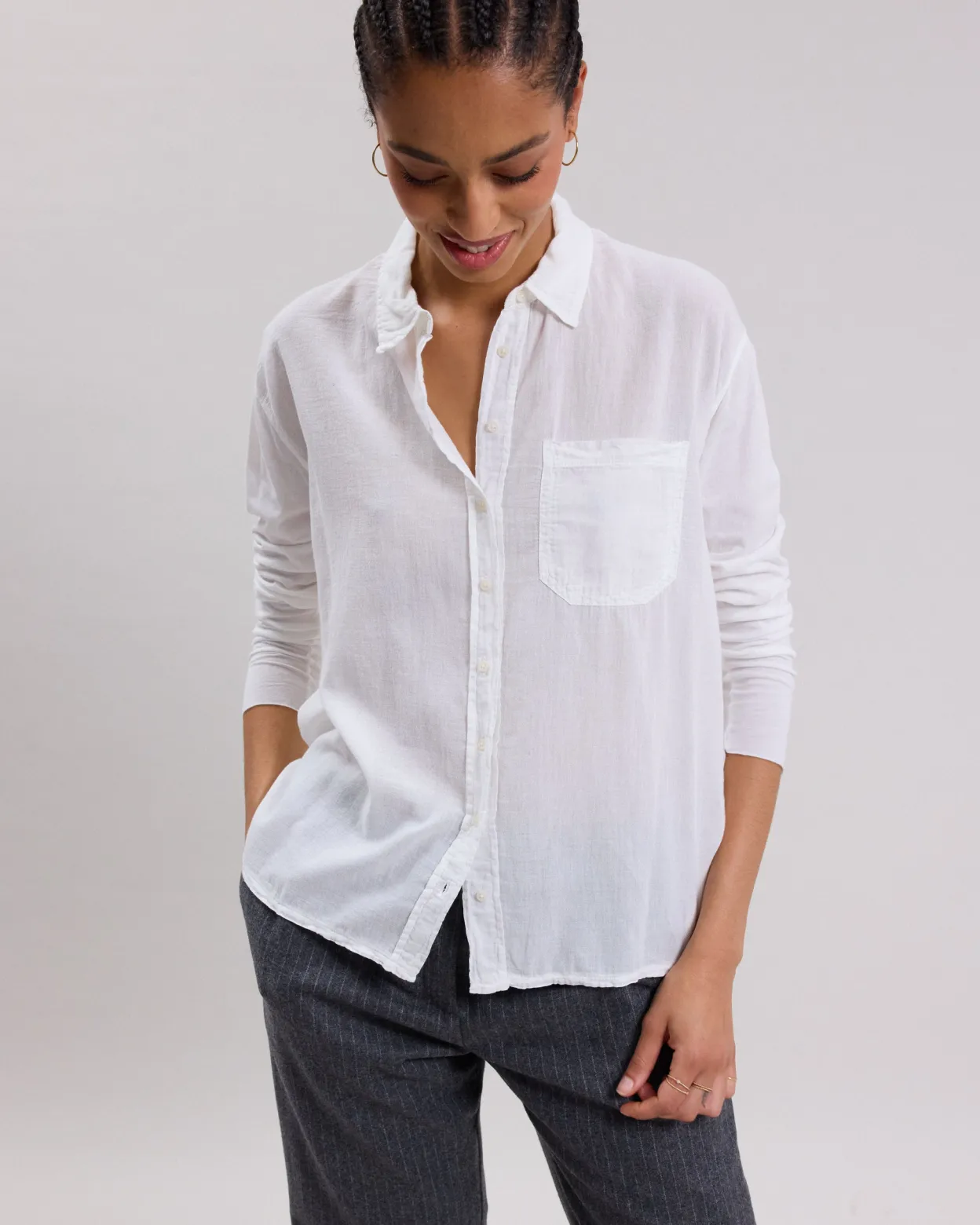 tallez_shirt_0.webp Best Sale Hartford Tallez Shirt Off-White