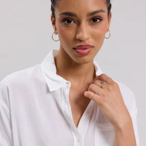 Best Sale Hartford Tallez Shirt Off-White