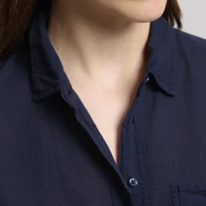 Discount Hartford Tallez Shirt Midnight Blue