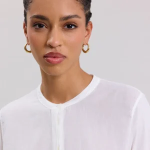 Best Sale Hartford Talva Shirt Off-White