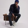 Shop Hartford Tim Pants Navy Blue