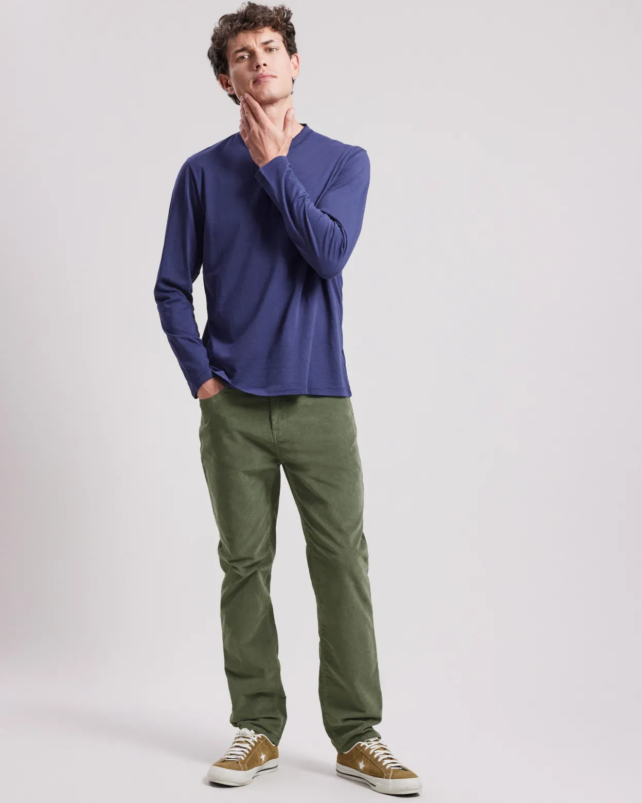 tim_pants_0.webp Discount Hartford Tim Pants Military Green