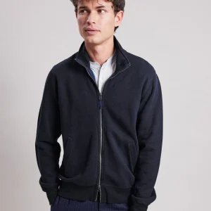 Shop Hartford Track Jacket Midnight Blue