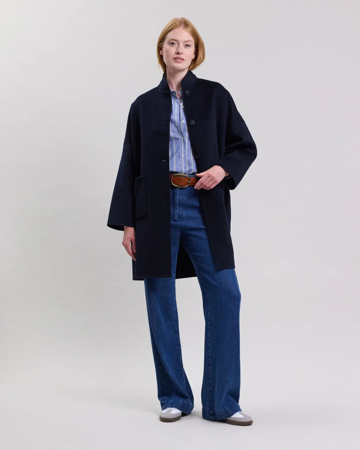 vadim_coat_3.webp Cheap Hartford Vadim Coat Navy Blue