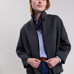 Outlet Hartford Valentine Coat Anthracite