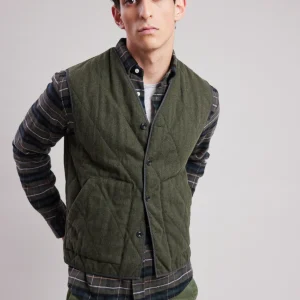 Hot Hartford Vince Vest Military Green