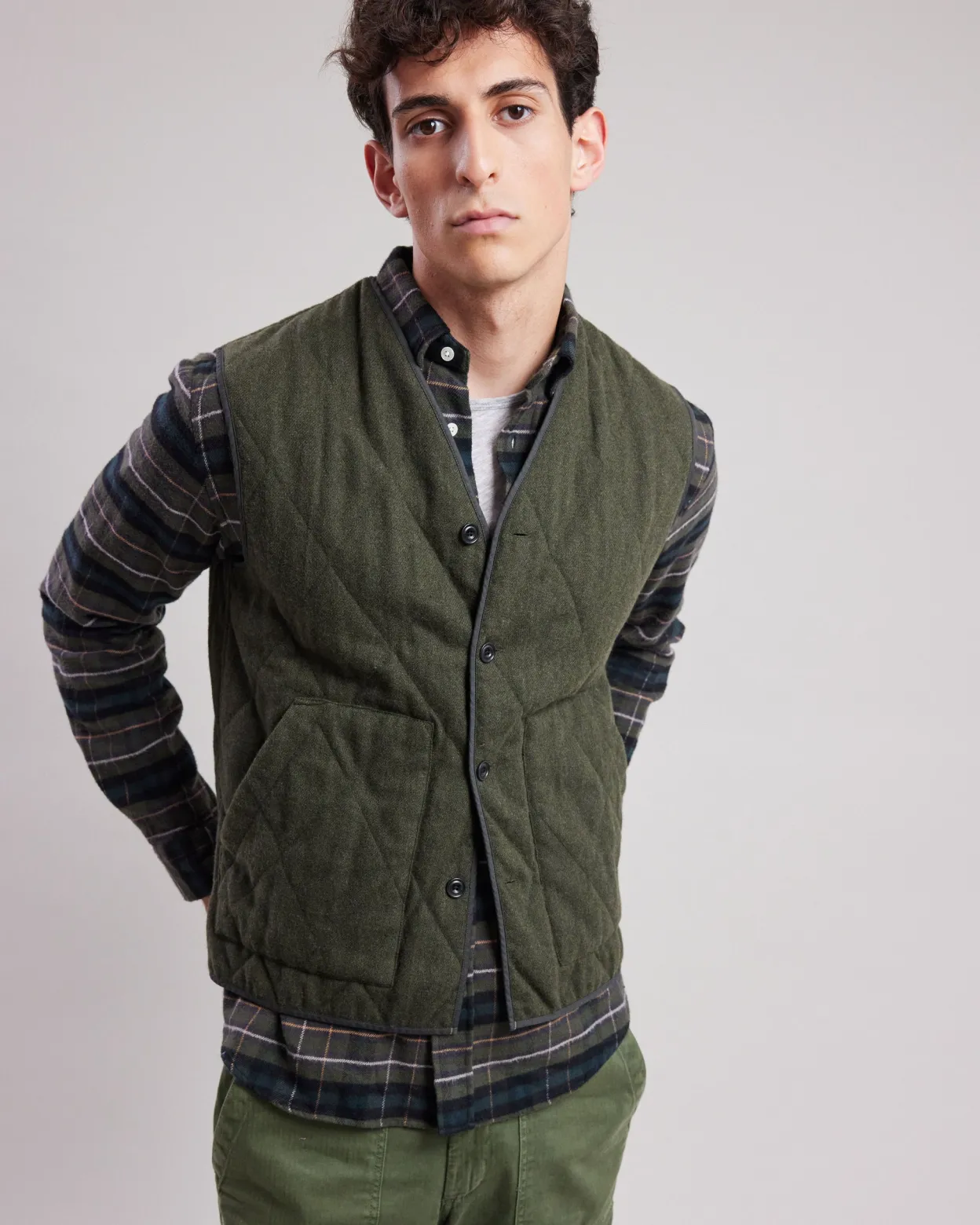 vince_vest_0-2.webp Hot Hartford Vince Vest Military Green