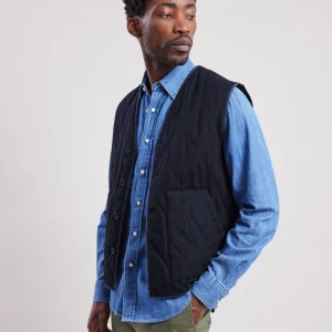 Online Hartford Vince Vest Navy Blue
