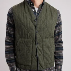 Hot Hartford Vince Vest Military Green