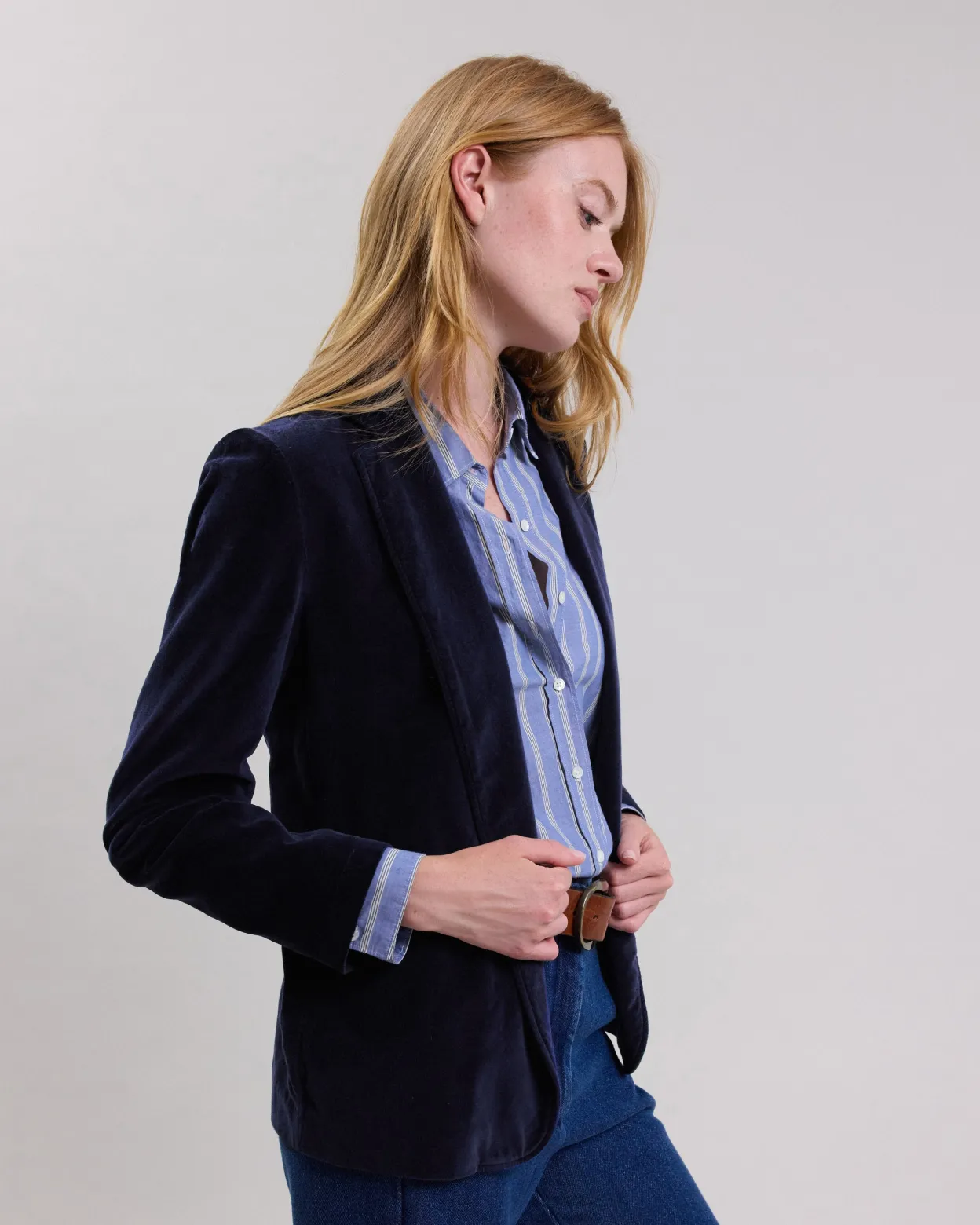 virna_jacket_0-2.webp Cheap Hartford Virna Jacket Navy Blue