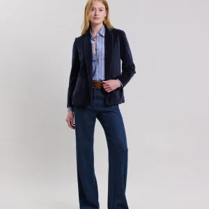 Cheap Hartford Virna Jacket Navy Blue